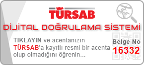 TÜRSAB Dijital Doğrulama Sistemi, belge numarası 16332